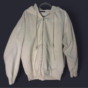Brandy Melville Off-White Hoodie
